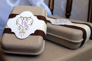 Eco Friendly Wedding Favor Boxes