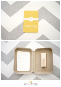USB Packaging with printed card