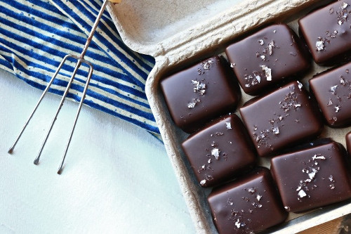 Farmhouse Salted Caramels Gift Set Farmhouse Chocolate Box Set - Organic Salted Caramels